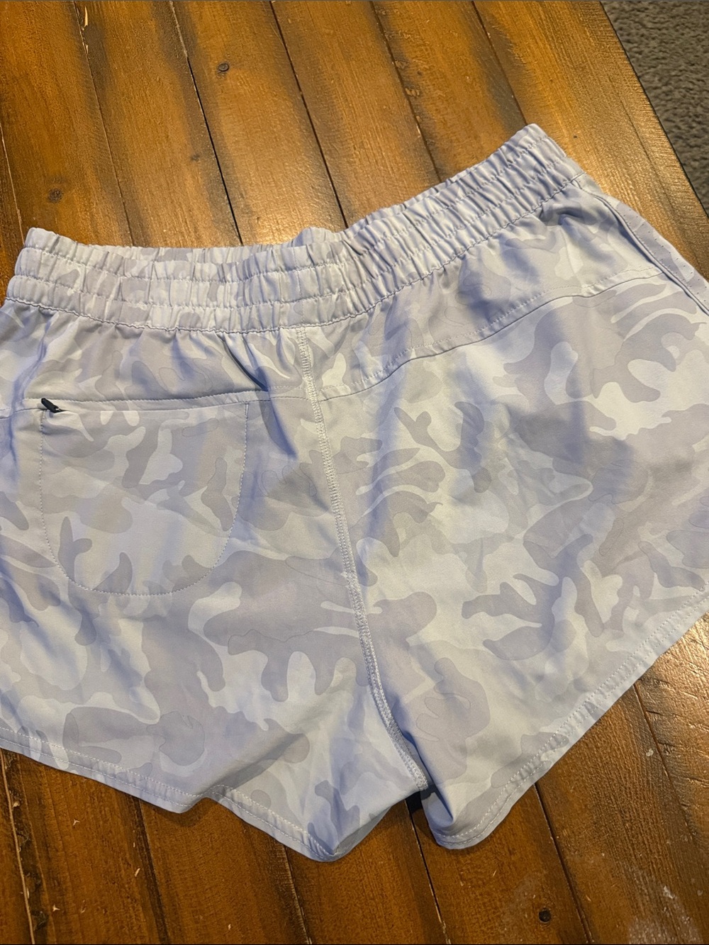 Vuori Light Blue Camo Athletic Shorts - Picture 3 of 3